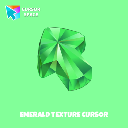 Emerald Texture cursor arrow cursor