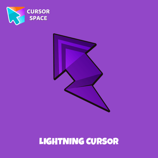 Lightning cursor arrow cursor